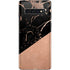 Black and Rose Gold Marble Split Galaxy S10 Skin