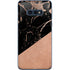 Black and Rose Gold Marble Split Galaxy S10e Skin