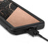Black and Rose Gold Marble Split Galaxy S20 Plus Waterproof Case