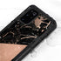 Black and Rose Gold Marble Split Galaxy S20 Plus Waterproof Case
