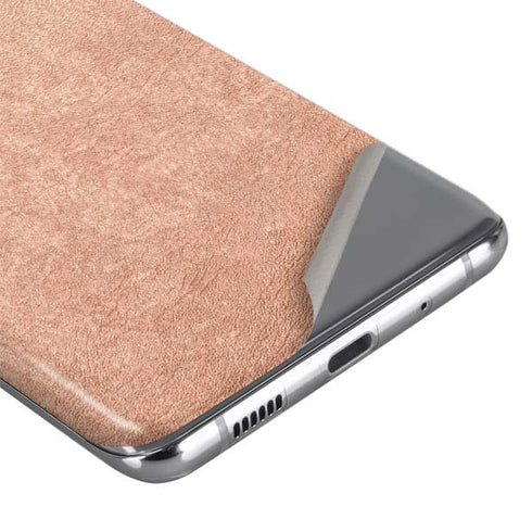 Black and Rose Gold Marble Split Galaxy S20 Ultra 5G Skin