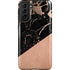 Black and Rose Gold Marble Split Galaxy S21 Plus 5G Pro Case