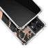 Black and Rose Gold Marble Split Galaxy S21 Ultra 5G Clear Case
