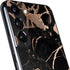Black and Rose Gold Marble Split Galaxy S22 Skin