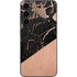 Black and Rose Gold Marble Split Galaxy S23 FE Skin