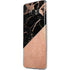 Black and Rose Gold Marble Split Galaxy S8 Skin