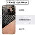 Black and Rose Gold Marble Split Galaxy S9 Skin