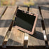 Black and Rose Gold Marble Split Google Home Hub Skin