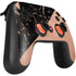 Black and Rose Gold Marble Split Google Stadia Controller Skin