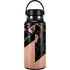 Black and Rose Gold Marble Split Hydro Flask 32oz Wide Mouth Skin