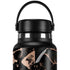 Black and Rose Gold Marble Split Hydro Flask 32oz Wide Mouth Skin