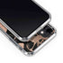 Black and Rose Gold Marble Split iPhone 11 Clear Case