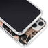 Black and Rose Gold Marble Split iPhone 11 Pro Clear Case