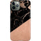 Black and Rose Gold Marble Split iPhone 11 Pro Lite Case