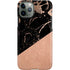 Black and Rose Gold Marble Split iPhone 11 Pro Lite Case