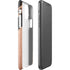 Black and Rose Gold Marble Split iPhone 11 Pro Lite Case