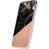 Black and Rose Gold Marble Split iPhone 11 Pro Skin