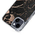 Black and Rose Gold Marble Split iPhone 13 MagSafe Case