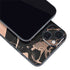Black and Rose Gold Marble Split iPhone 14 Skin