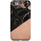 Black and Rose Gold Marble Split iPhone SE (2nd & 3rd Gen) Pro Case