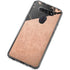 Black and Rose Gold Marble Split LG K51/Q51 Clear Case