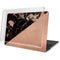 Black and Rose Gold Marble Split MacBook Pro 13in (2020) Case plus Skin