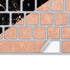 Black and Rose Gold Marble Split Magic Keyboard Skin