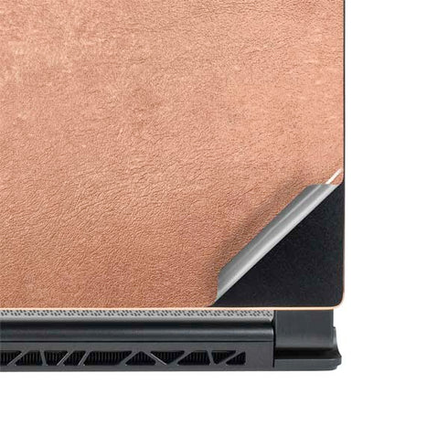 Black and Rose Gold Marble Split MSI GS65 Stealth Laptop Skin