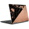 Black and Rose Gold Marble Split Notebook 9 Pro 13in (2017) Skin