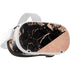 Black and Rose Gold Marble Split Oculus Quest 2 Skin