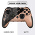 Black and Rose Gold Marble Split PlayStation Scuf Vantage 2 Controller Skin
