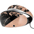 Black and Rose Gold Marble Split PlayStation VR2 Skin