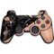 Black and Rose Gold Marble Split PS3 Dual Shock wireless controller Skin