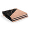 Black and Rose Gold Marble Split PS4 Pro Console Skin