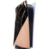 Black and Rose Gold Marble Split PS5 Digital Edition Console Skin