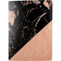 Black and Rose Gold Marble Split PS5 Digital Edition Console Skin