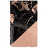 Black and Rose Gold Marble Split PS5 Slim Disk Bundle Skin