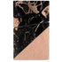 Black and Rose Gold Marble Split PS5 Slim Digital Edition Console Skin