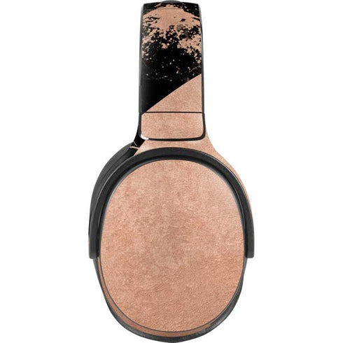 Black and Rose Gold Marble Split Skullcandy Venue Skin