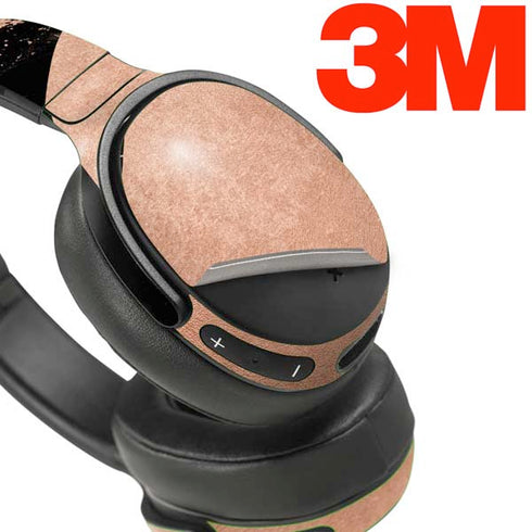Black and Rose Gold Marble Split Skullcandy Venue Skin
