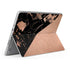 Black and Rose Gold Marble Split Surface Go Skin