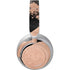 Black and Rose Gold Marble Split Surface Headphones Skin