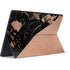 Black and Rose Gold Marble Split Surface Pro 7 Skin