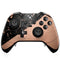Black and Rose Gold Marble Split Xbox One Elite Controller Skin