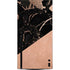 Black and Rose Gold Marble Split Xbox Series X Console Skin