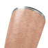 Black and Rose Gold Marble Split Yeti 20oz Tumbler Skin