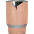Black and Rose Gold Marble Split Yeti 20oz Tumbler Skin