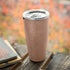Black and Rose Gold Marble Split Yeti 20oz Tumbler Skin