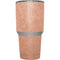 Black and Rose Gold Marble Split Yeti 30oz Rambler Tumbler Skin