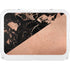 Black and Rose Gold Marble Split YETI Tundra 35 Hard Cooler Skin